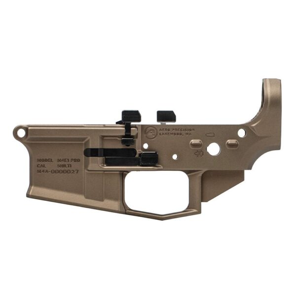 AERO AR15 PRO LOWER RECEIVER M4E1 KODIAK BROWN